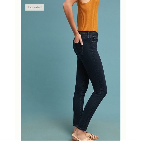 Abbey Midrise Skinny Ankle Jeans 